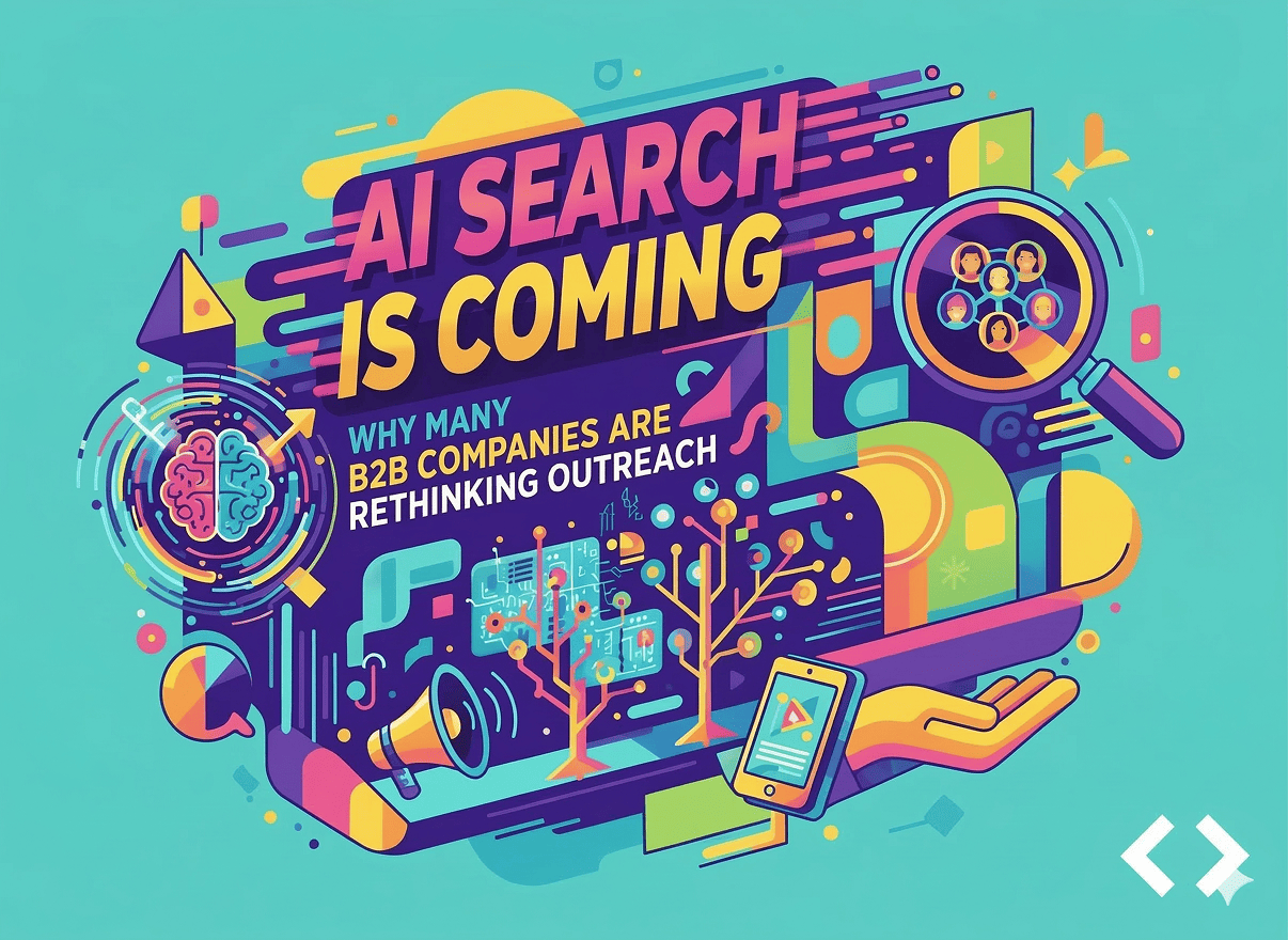 L'IA de recherche arrive : Pourquoi de nombreuses entreprises B2B repensent leur approche commerciale