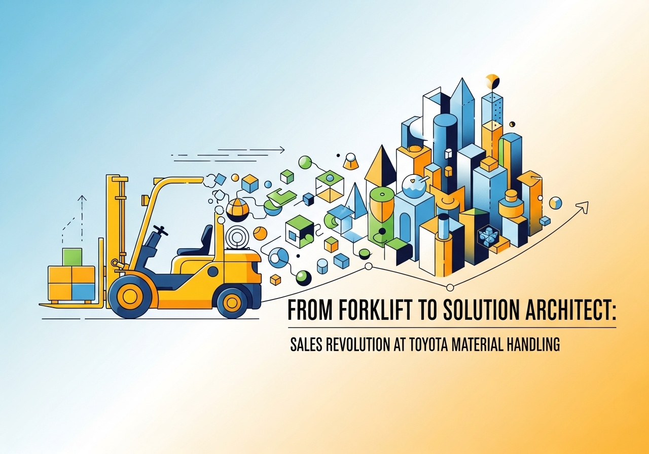 Vom Gabelstapler zum Lösungsarchitekten: Vertriebsrevolution bei Toyota Material Handling