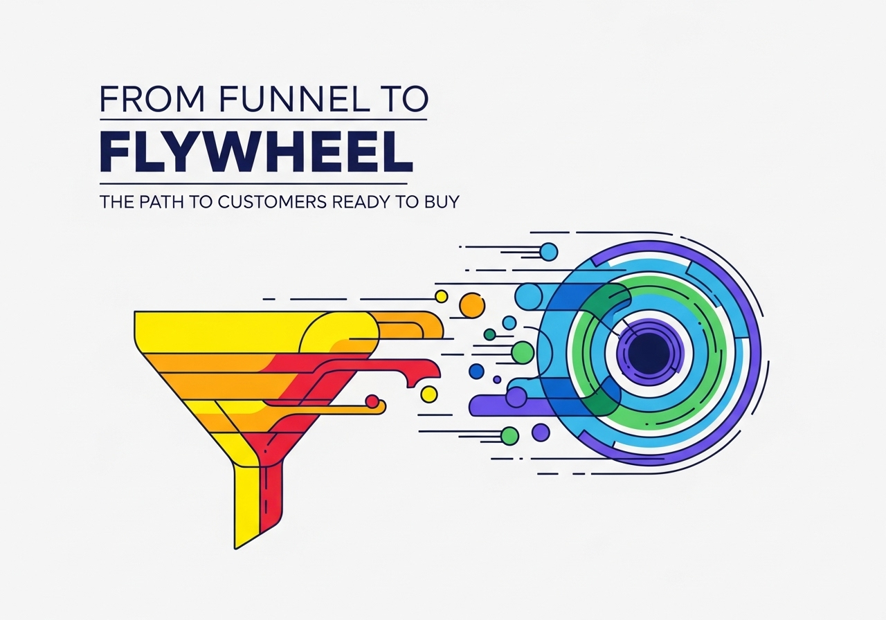Vom Funnel zum Flywheel: Der direkte Weg zu kaufbereiten Kunden